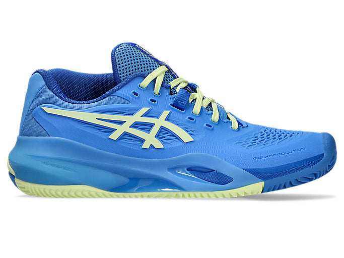 ASICS Women's Gel-Resolution X Footwear ASICS Blue Coast/Huddle Yellow-400 6
