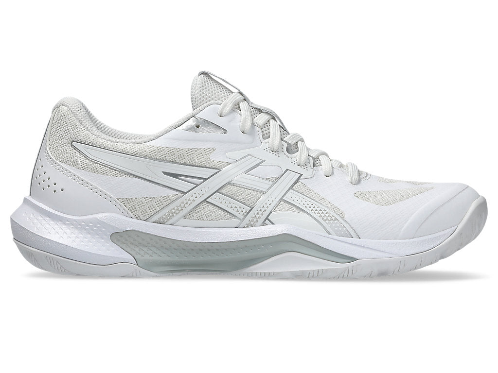ASICS Women's Gel-Tactic 13 Footwear ASICS White/Pure Silver-100 6.5
