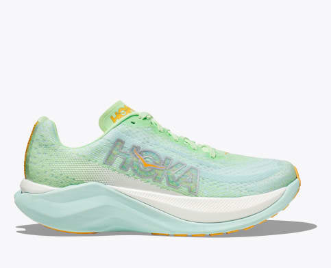 Hoka Women's Mach X Footwear Hoka One One Lime Glow/Sunlit Ocean-LGSO 6