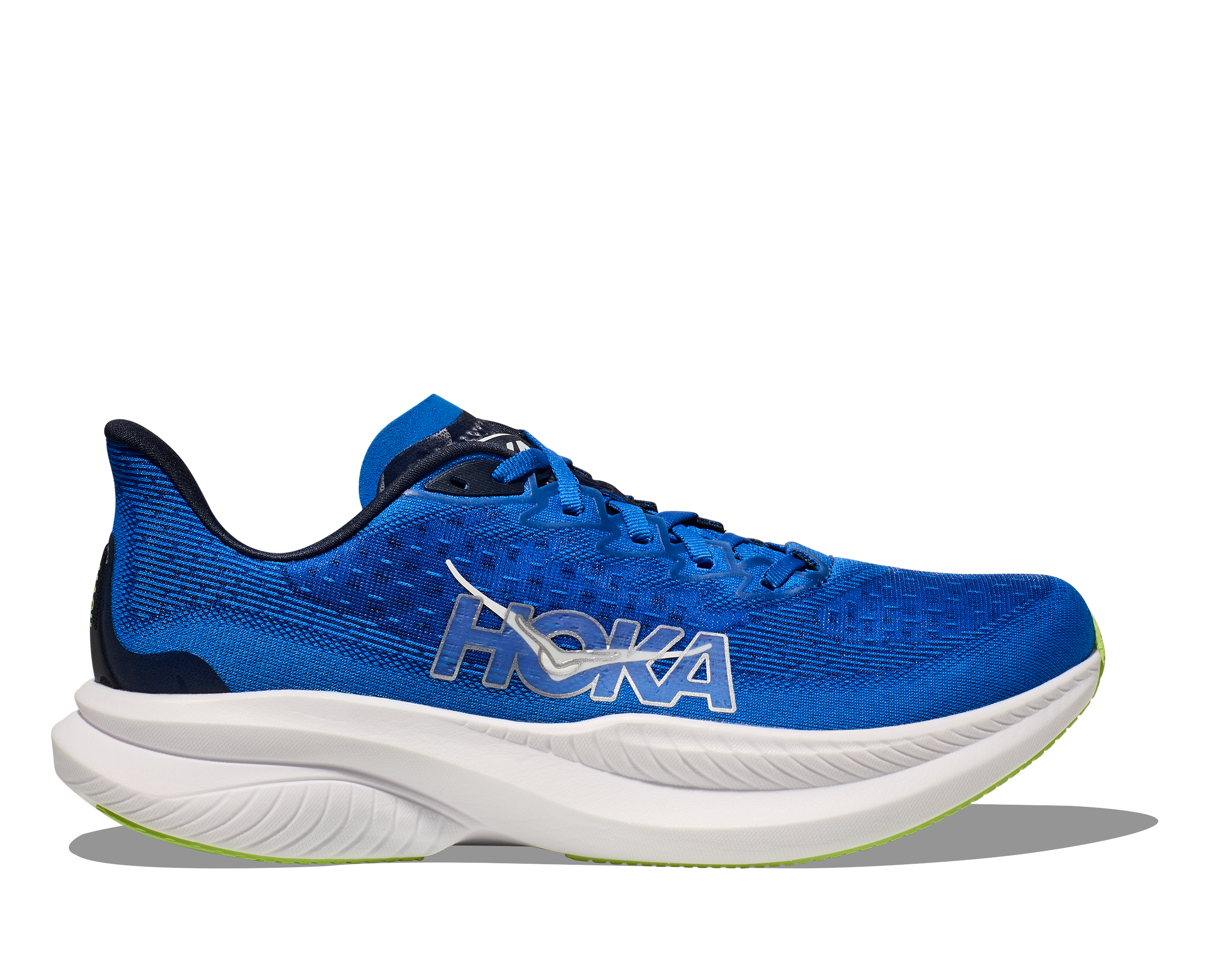Hoka Men's Mach 6 Footwear Hoka One One Electric Cobalt/Varsity-ECC 9.5 Medium-D
