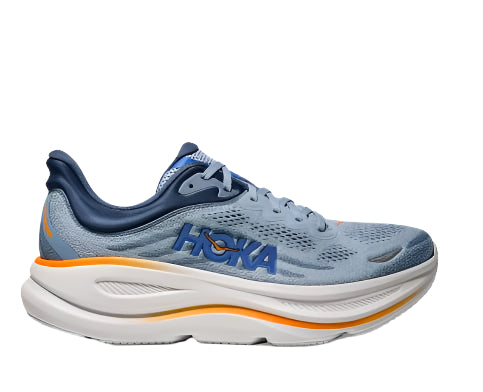 Hoka Men's Bondi 9 Footwear Hoka One One Drizzle/Downpour-DNP 7.5 Medium-D