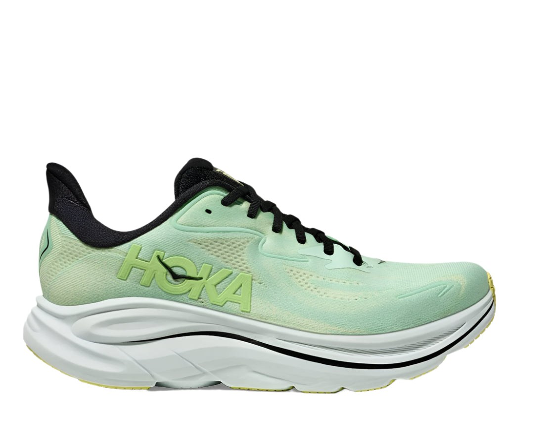 Hoka Men's Clifton 10 Footwear Hoka One One Mint Fluorite/Luna Moth-MTFL 9 Medium-D