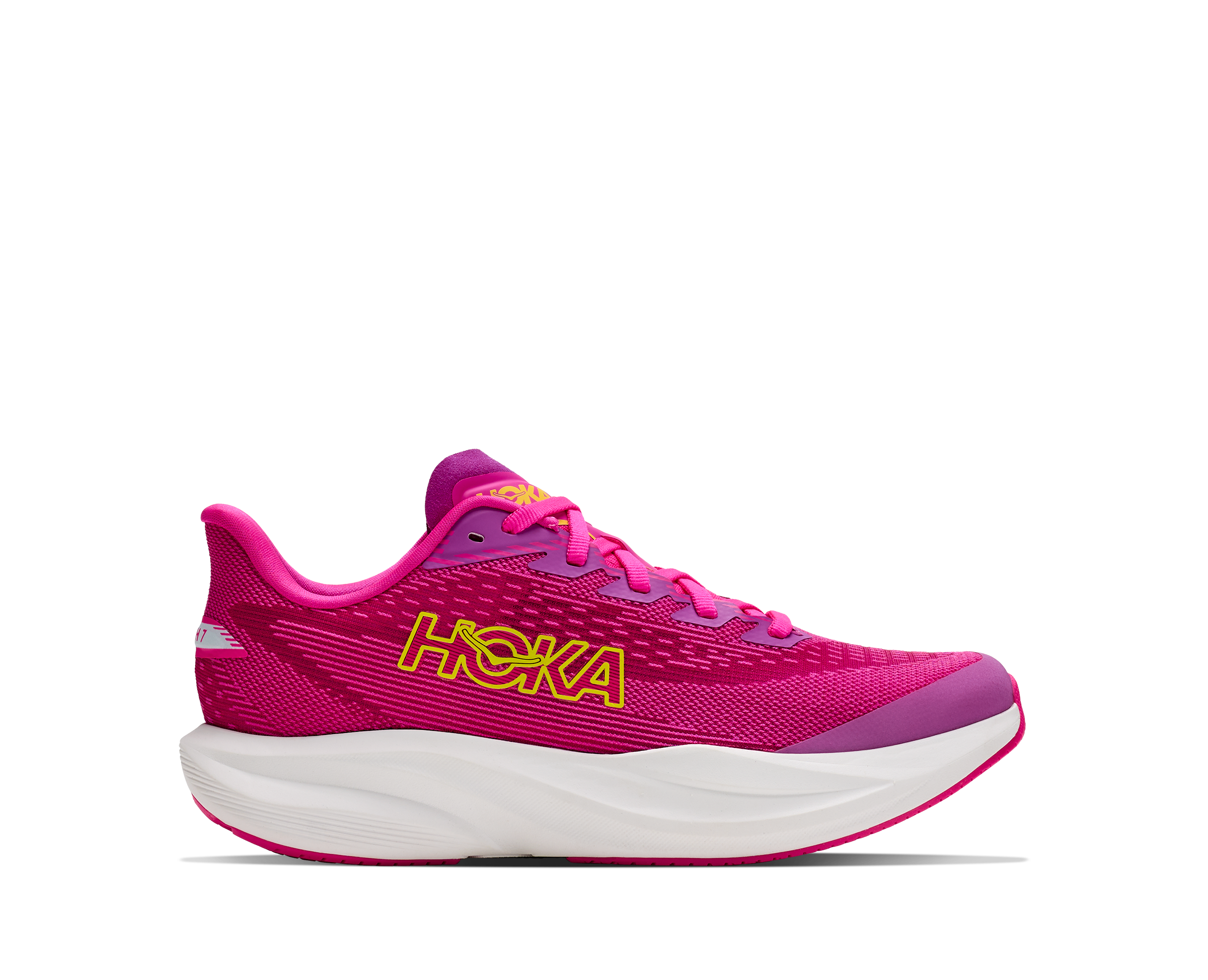 Hoka Kids' Mach 7 Footwear Hoka One One Fuchsia/Neon Dragon Fruit-FDR 3.5