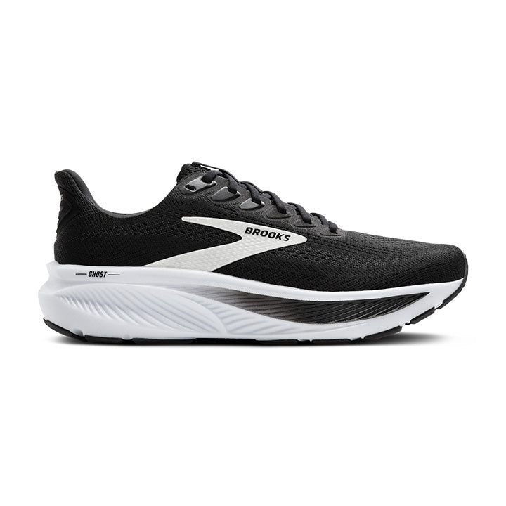 Brooks Women's Ghost 17 Footwear Brooks Black/Grey/White-090 5.5 Medium-B