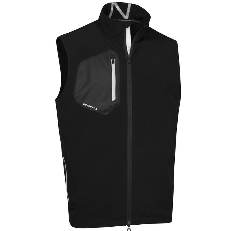 Zero Restriction Men's Z700 Vest Apparel Summit Golf Brands Black Small