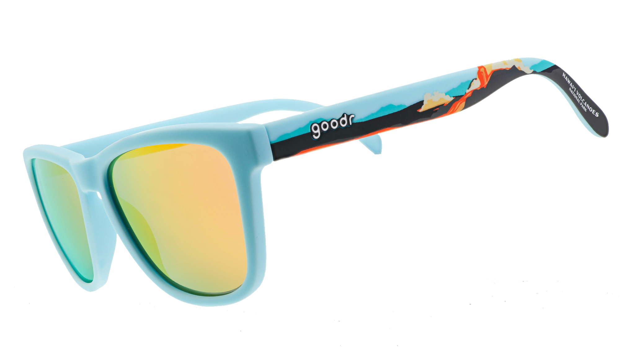 Goodr Beast OG's National Parks Accessories Goodr Hawaii Volcanoes