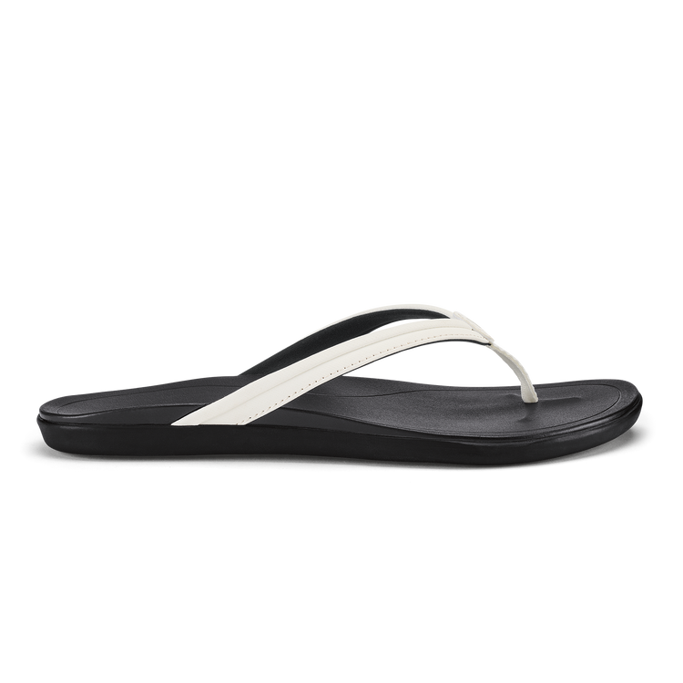 Olukai Women's Ho'opio Malua Footwear Olukai Bright White/Warm Sand 6