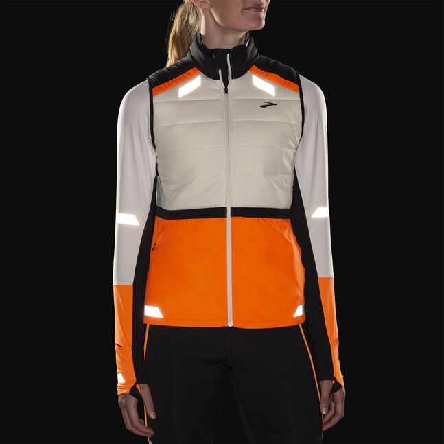 Brooks Women's Run Visible Insulated Vest 2.0 Apparel Brooks