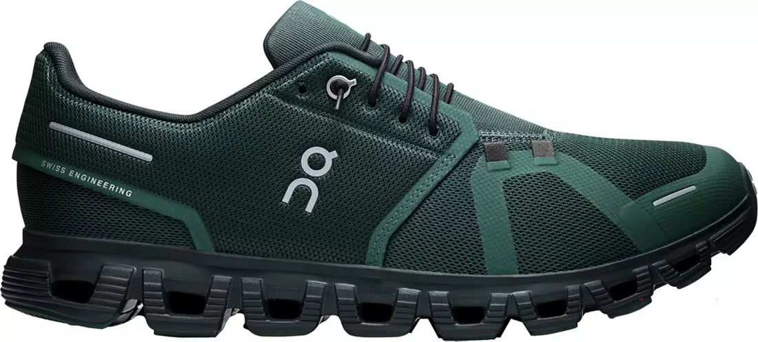 ON Men's Cloud 6 Footwear ON Evergreen/Black 10.5