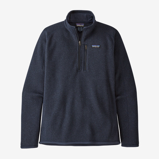 Patagonia Men's Better Sweater 1/4 Zip Apparel Patagonia New Navy-NENA Small