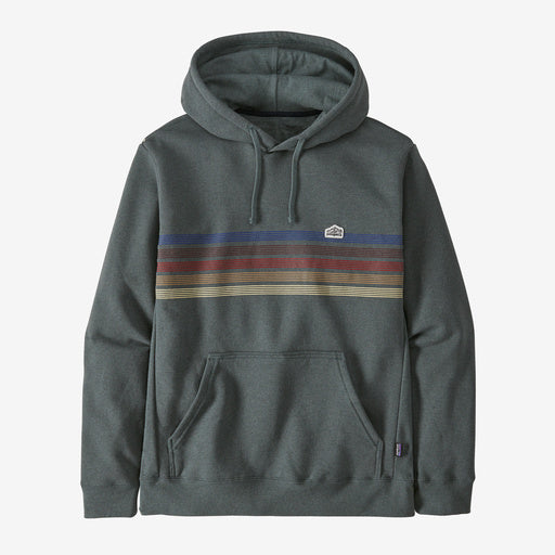 Patagonia Mens Line Logo Ridge Stripe Uprisal Hoody Apparel Patagonia Nouveau Green-NUVG Small