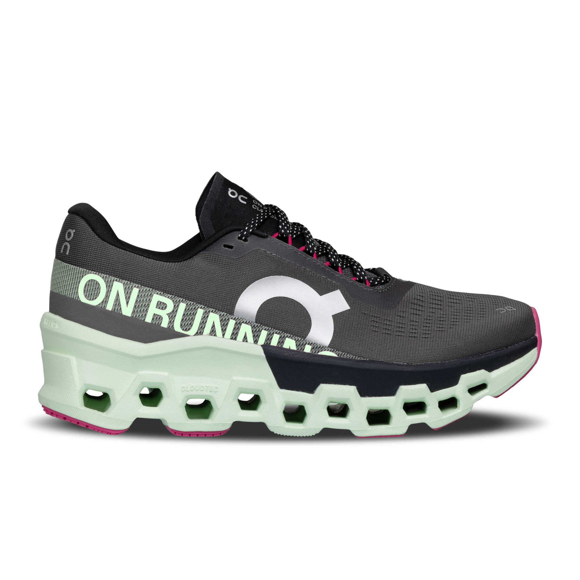 ON Men's Cloudmonster 2 Footwear ON Asphalt/Lima 10