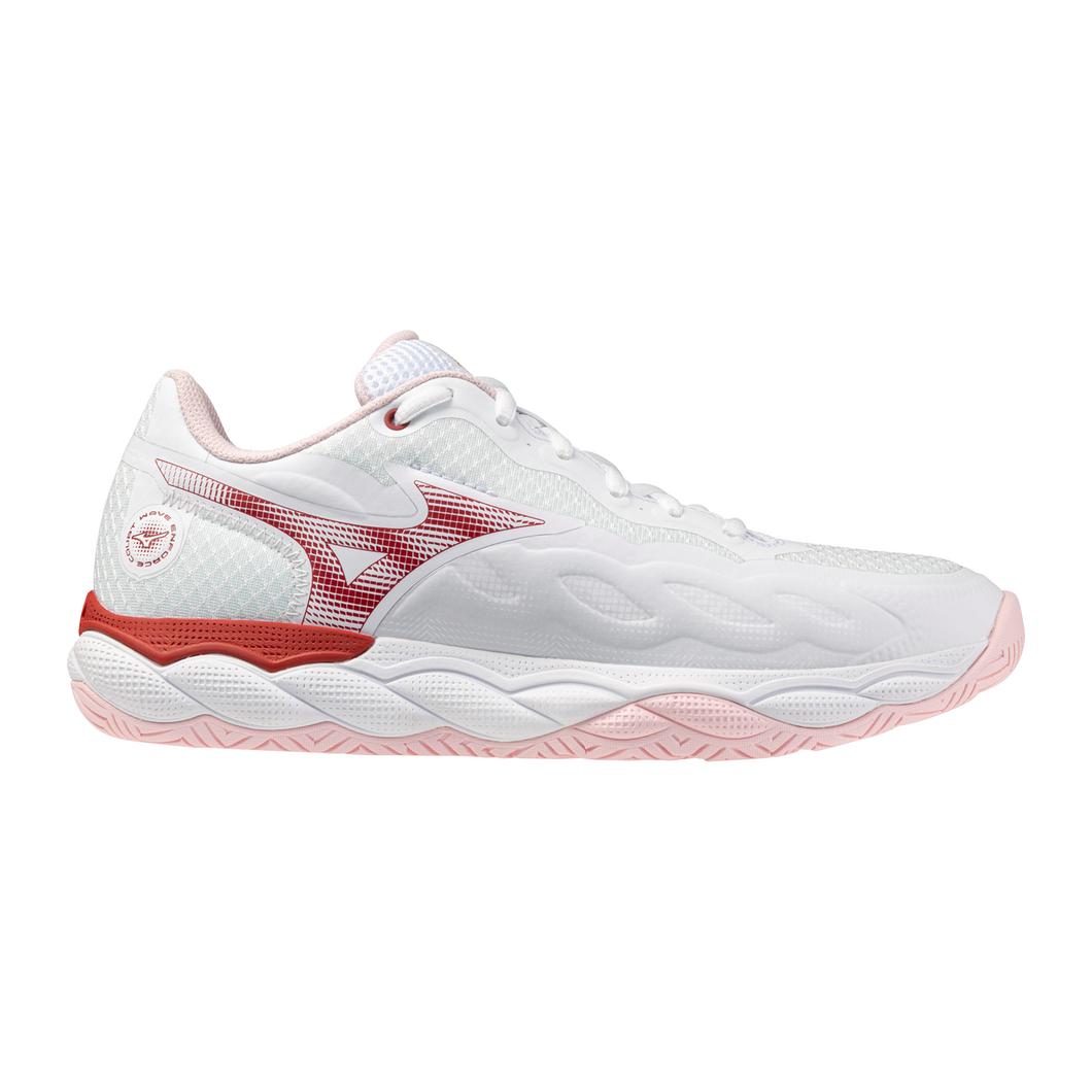 Mizuno Women's Enforce Court AC Footwear Mizuno White/Pinkesque-0016 6
