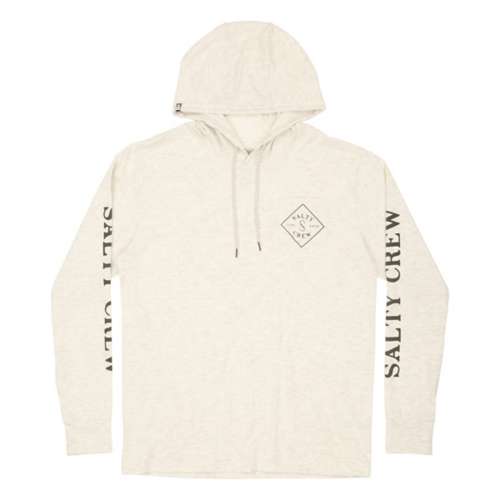 Salty Crew Mens Tippet Pocket Hooded Tech Tee Apparel Salty Crew Natural Small