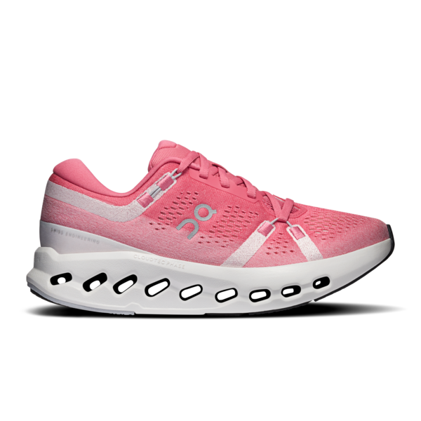 ON Women's Cloudsurfer 2 Footwear ON Camellia/Ivory 6