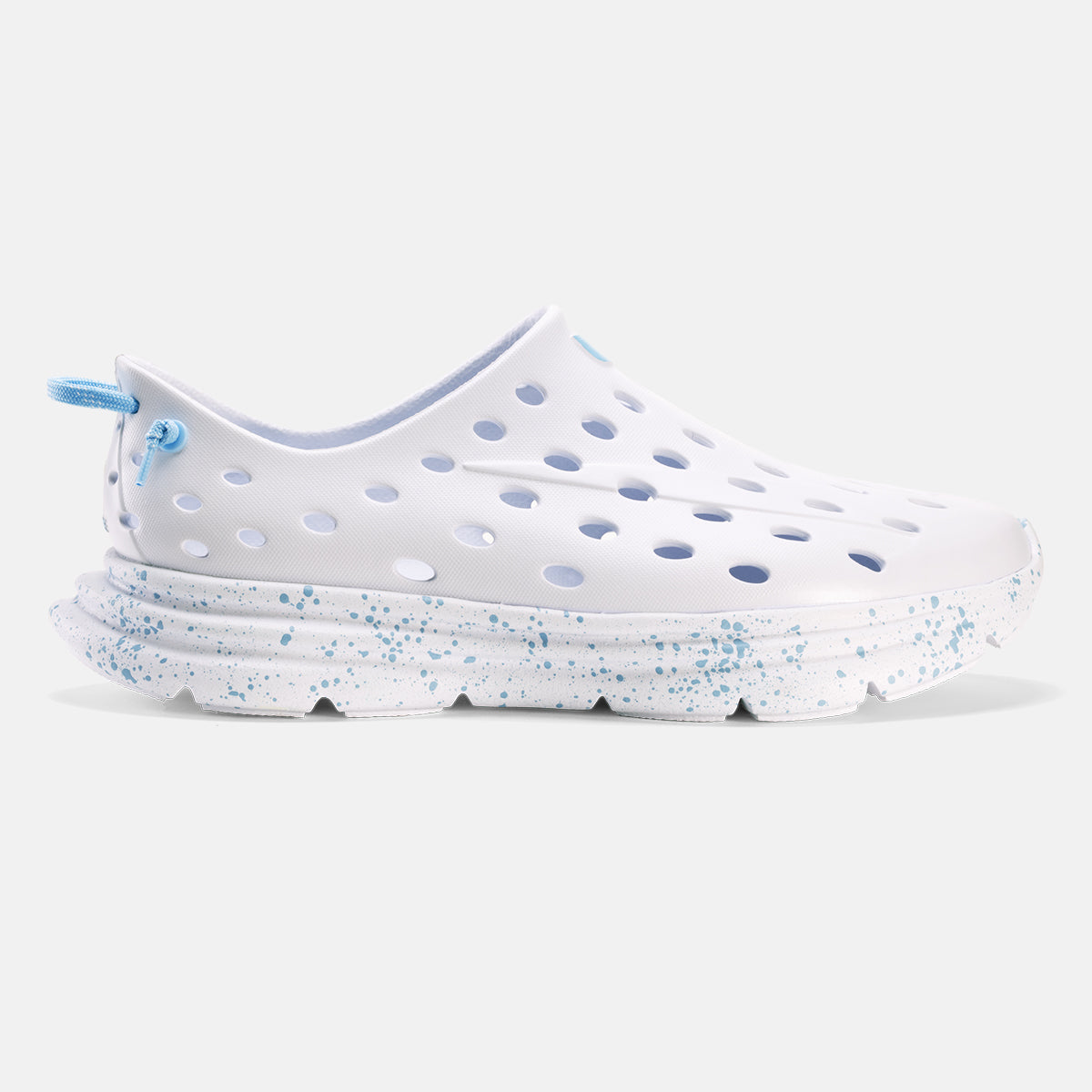 Kane Revive Active Recovery Shoe Limited Edition Colors Footwear Kane All White/Light Blue Speckle M3/W5