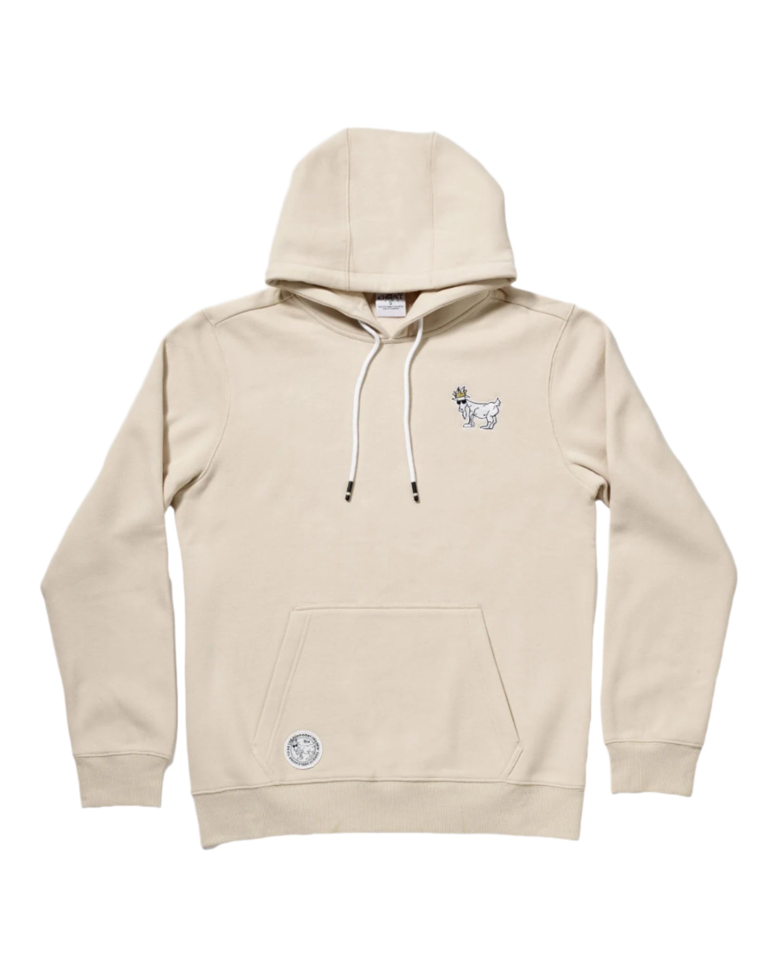 Goat USA Adult Hooded Sweatshirt Apparel Goat USA Sandshell Adult XSmall