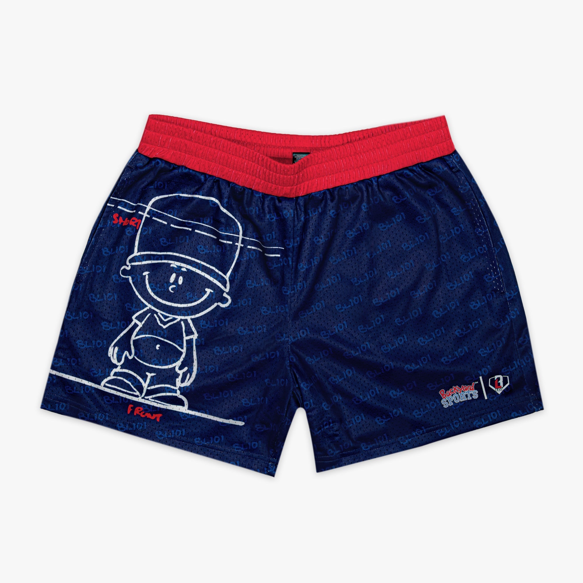 Baseball Lifestyle 101 Youth Backyard Legends Shorts