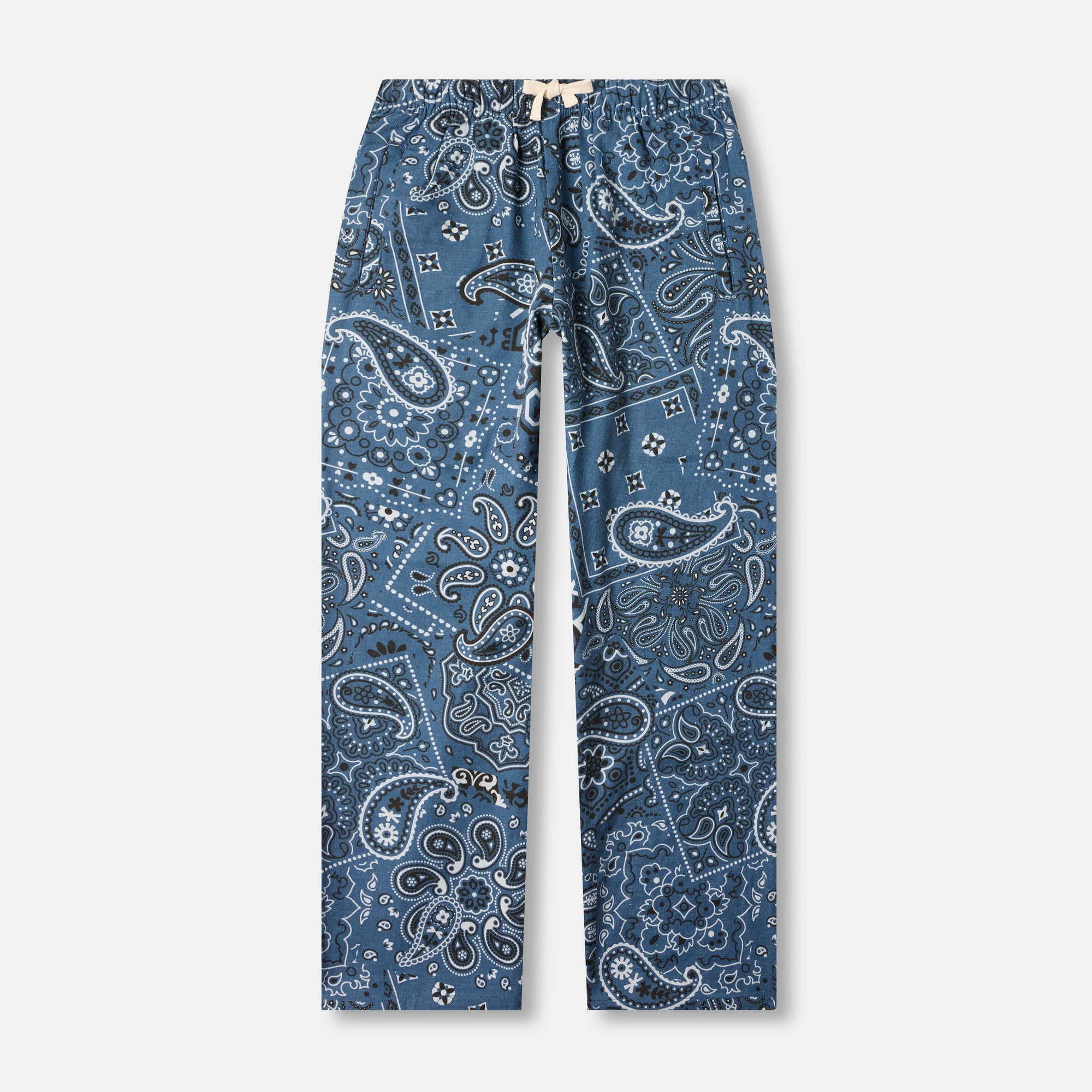 The Drip Shop Cozy Pajama Pants Apparel The Drip Shop Denim Patchwork Youth Small/Medium (8-10)