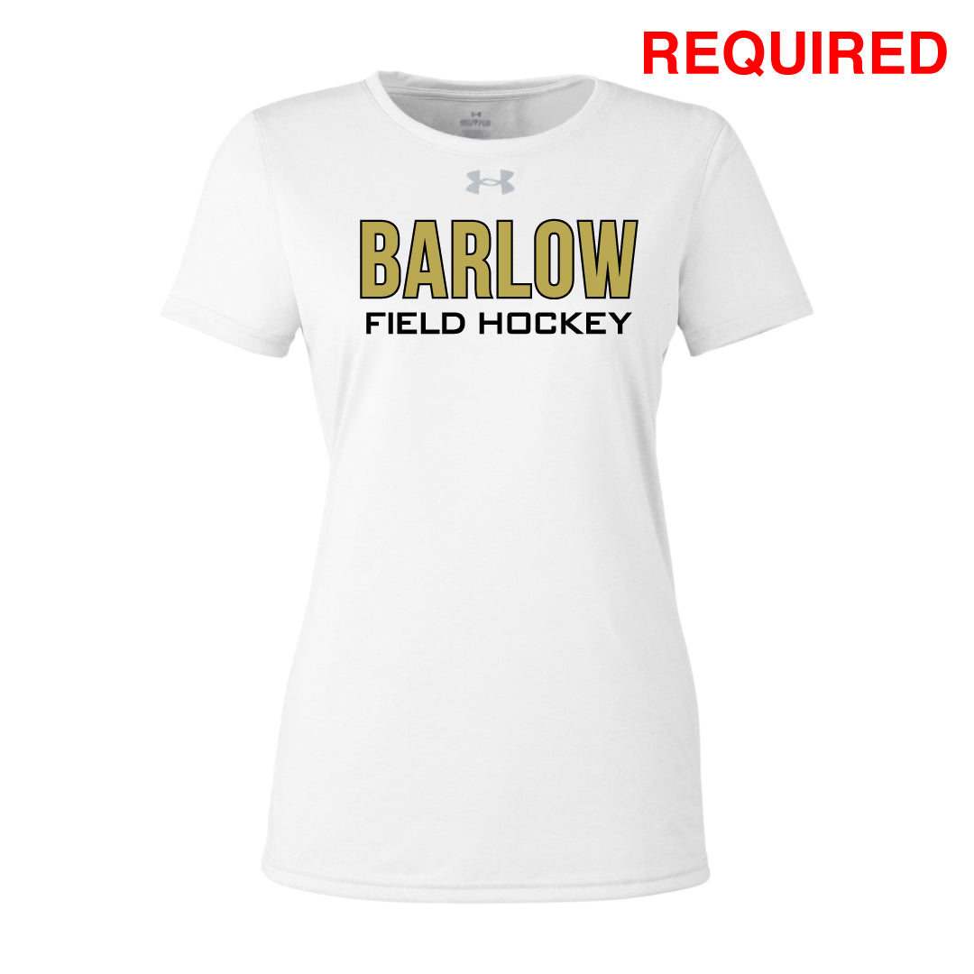 Barlow Field Hockey UA Practice Tee-REQUIRED Logowear Barlow Field Hockey Ladies XS