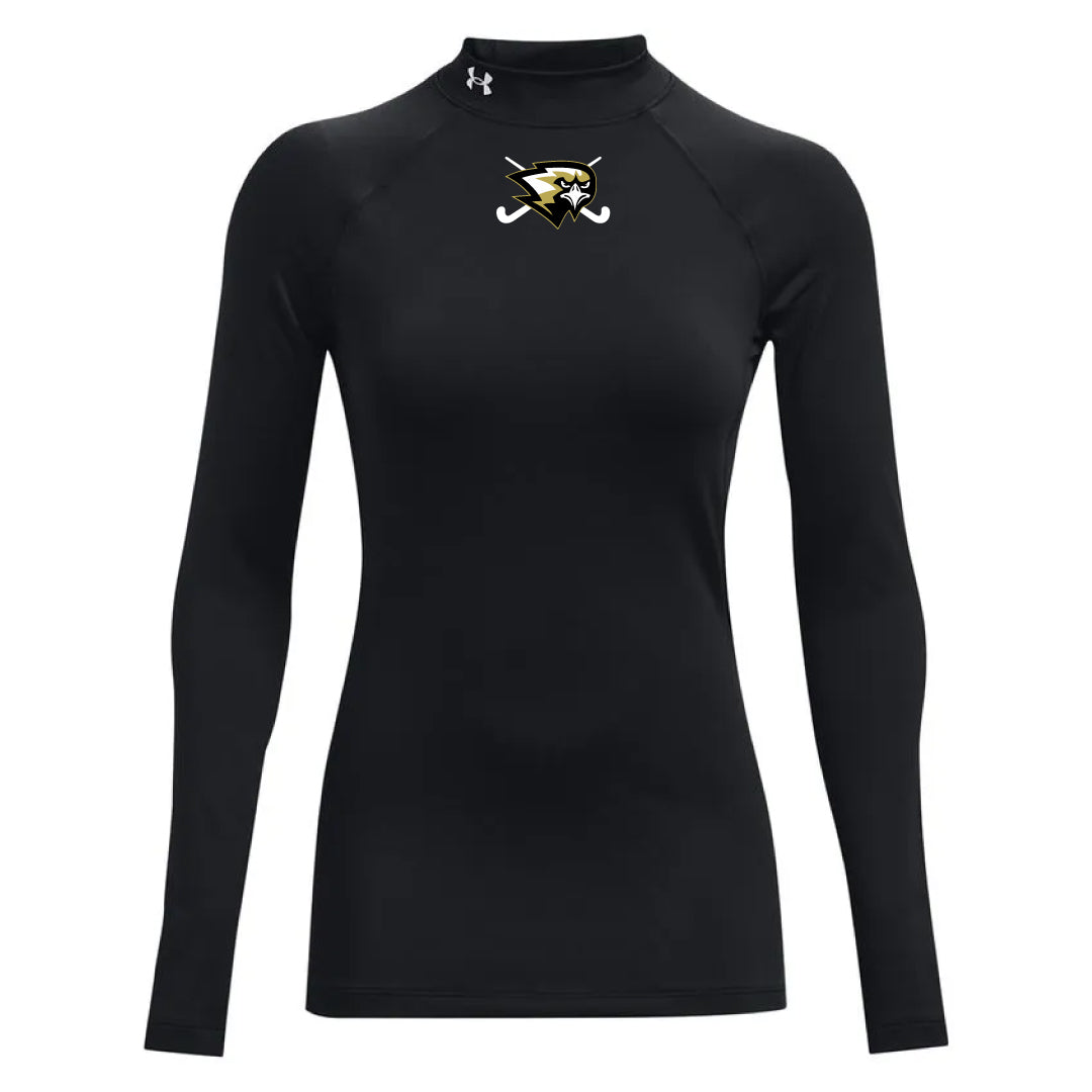 Barlow Field Hockey UA Mock Neck Cold Gear Logowear Barlow Field Hockey Black Ladies XS