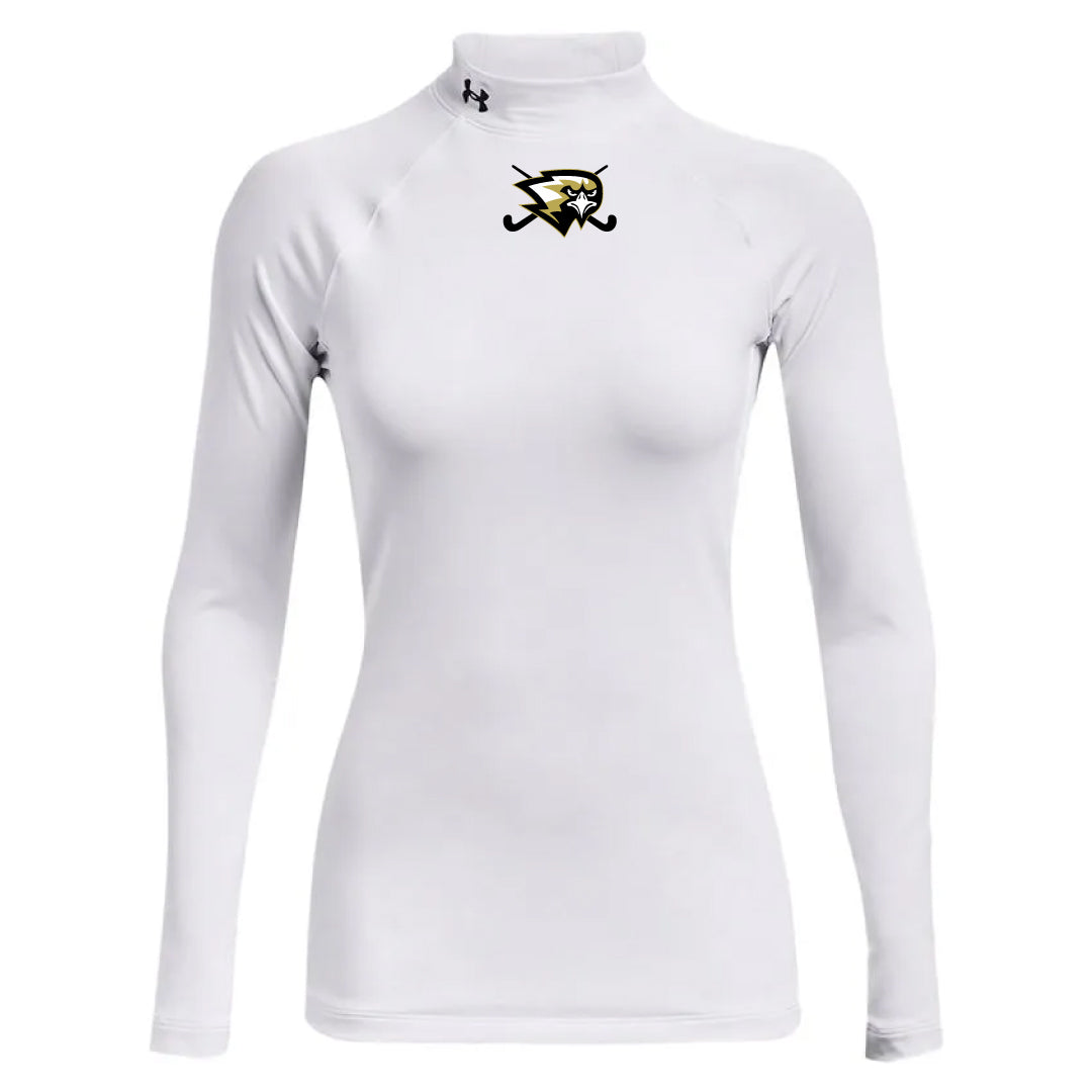 Barlow Field Hockey UA Mock Neck Cold Gear Logowear Barlow Field Hockey White Ladies XS