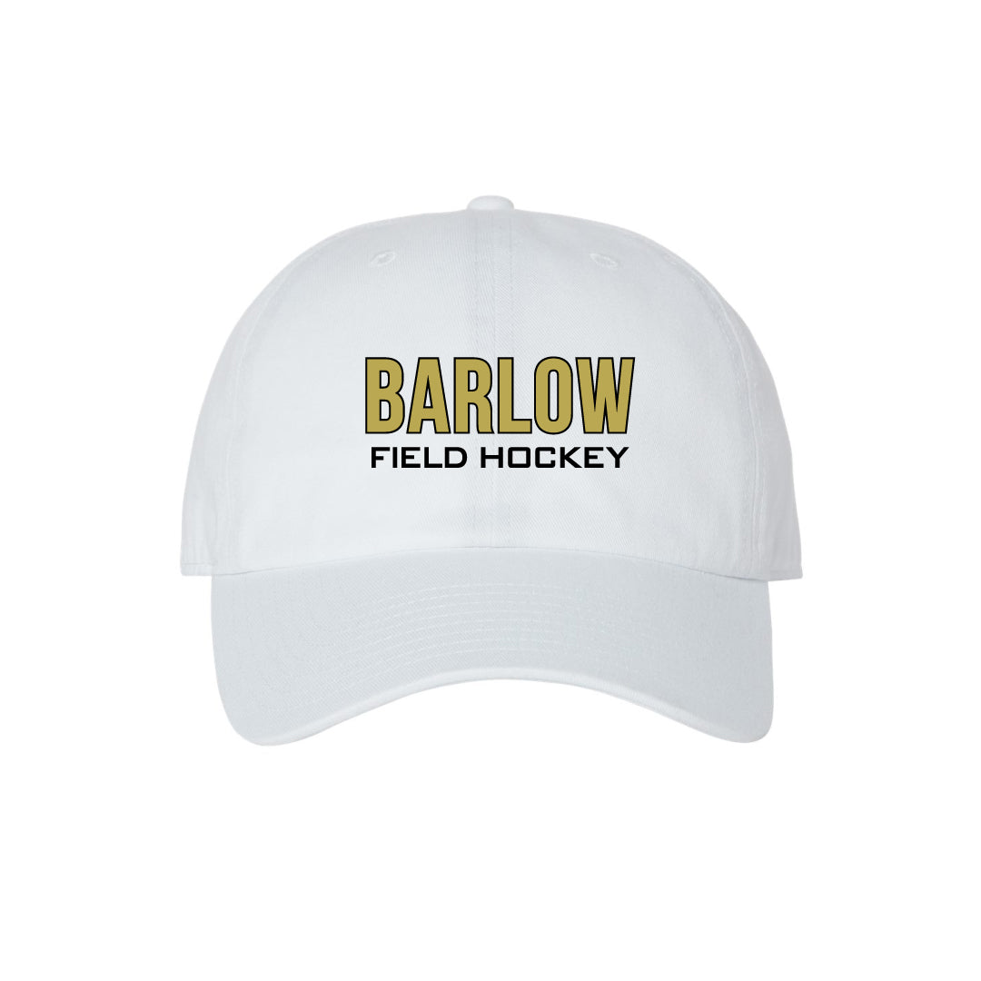 Barlow Field Hockey Baseball Hat Logowear Barlow Field Hockey White