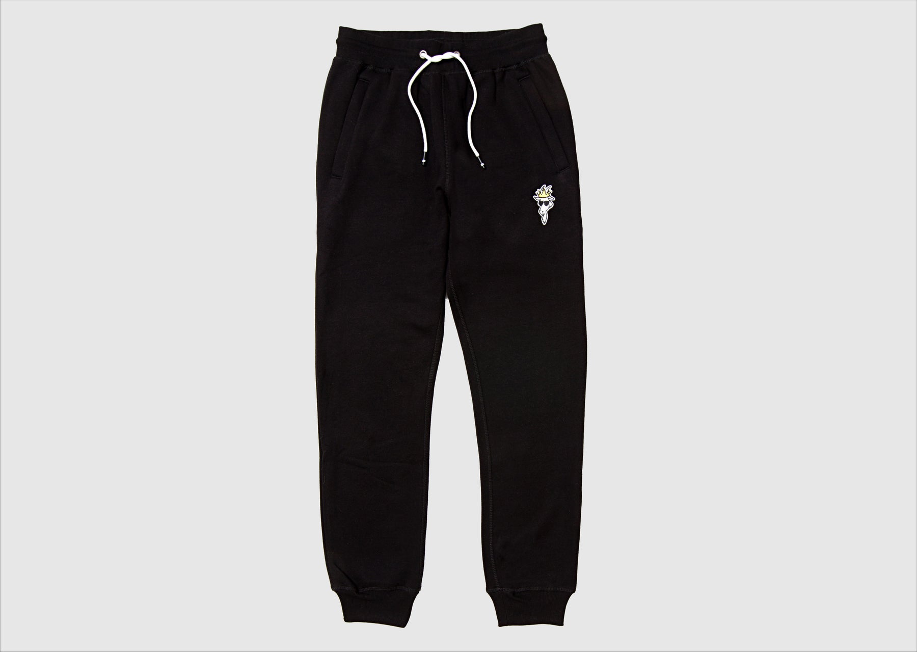 Goat USA Adult OG Fleece Joggers Apparel Goat USA Black Adult Small