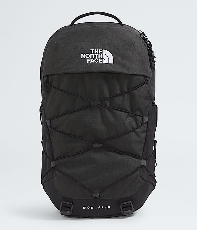 The North Face Borealis Backpack Accessories North Face Asphalt Grey Light Heather/TNF Black-4JH