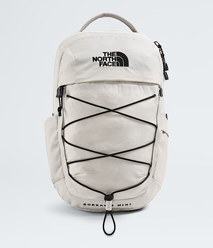The North Face Borealis Mini Backpack Accessories North Face White Dune/TNF Black-ROU