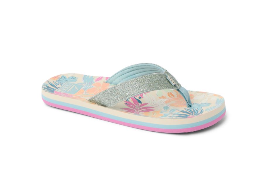 Reef Kids' Ahi Footwear Reef Tropical Floral 13