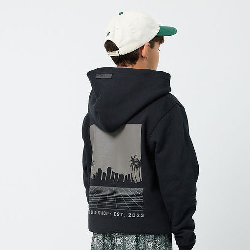 The Drip Shop Coastal Skyline Graphic Hoodie
