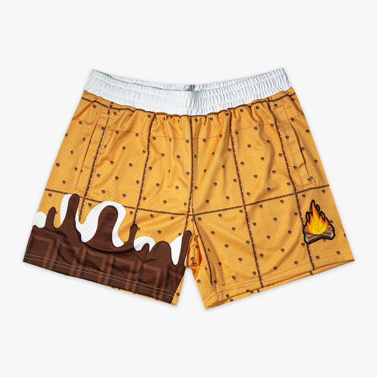 Baseball Lifestyle 101 Youth Campfire Shorts