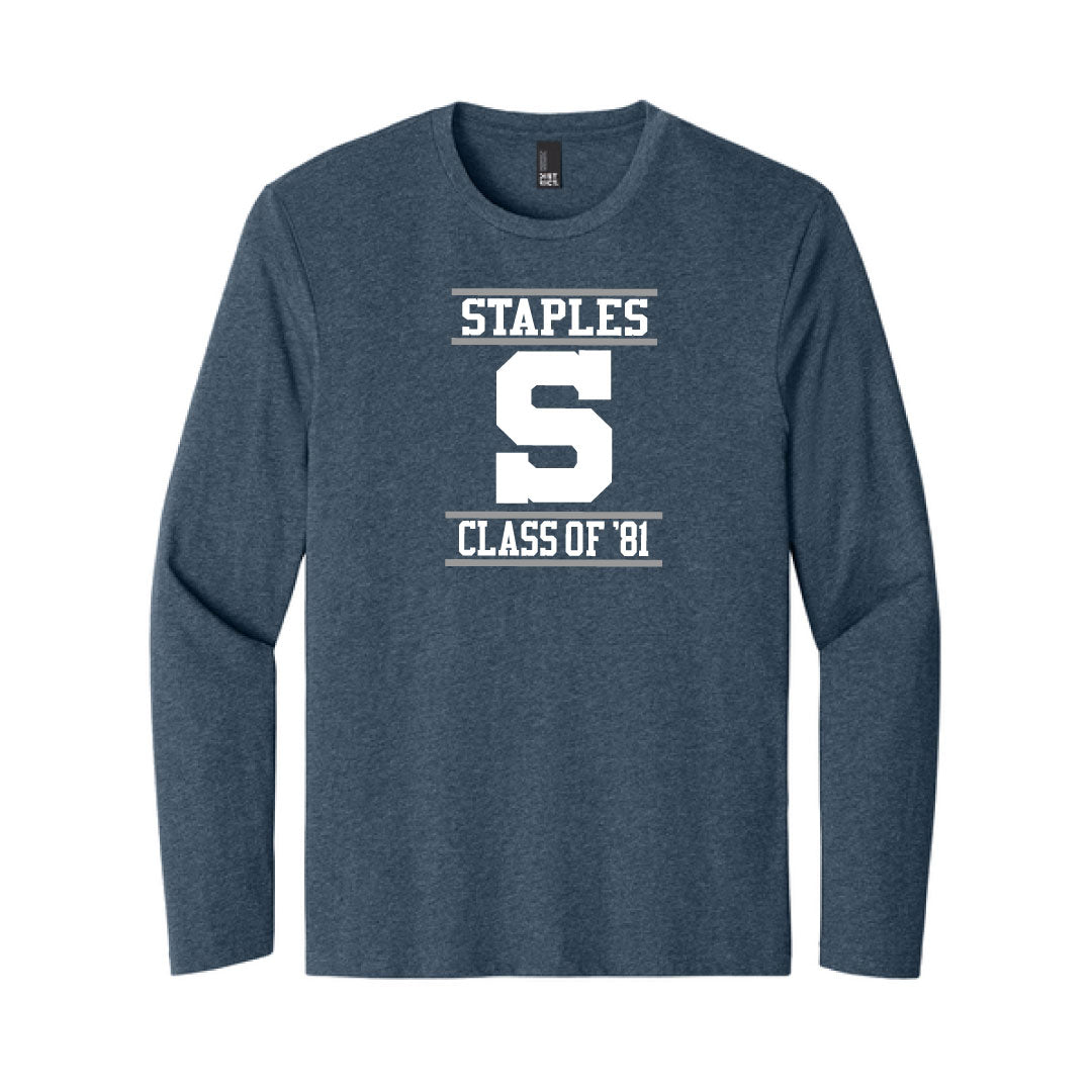 Staples High School Class of 81 Cotton Long Sleeve