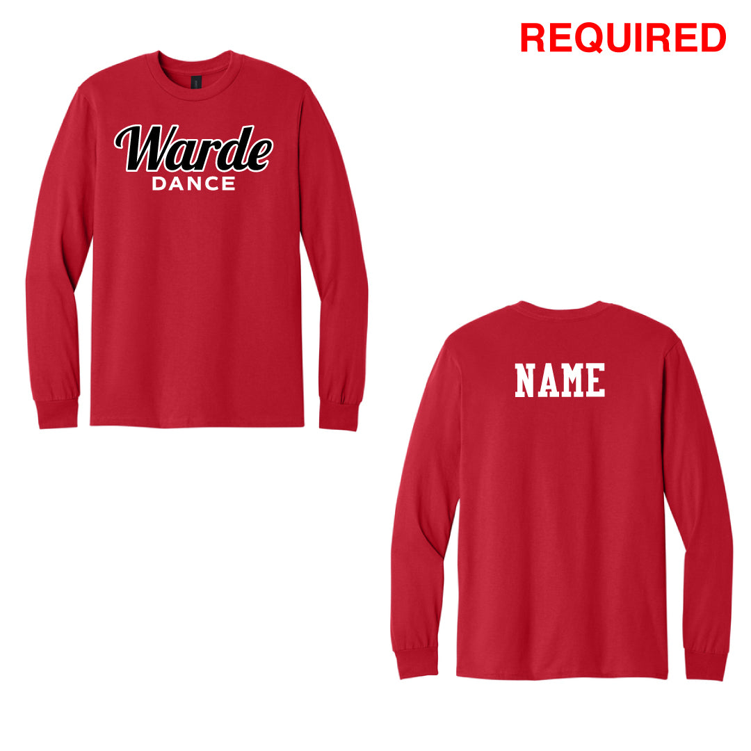 Warde Dance TEAM Cotton Long Sleeve-REQUIRED