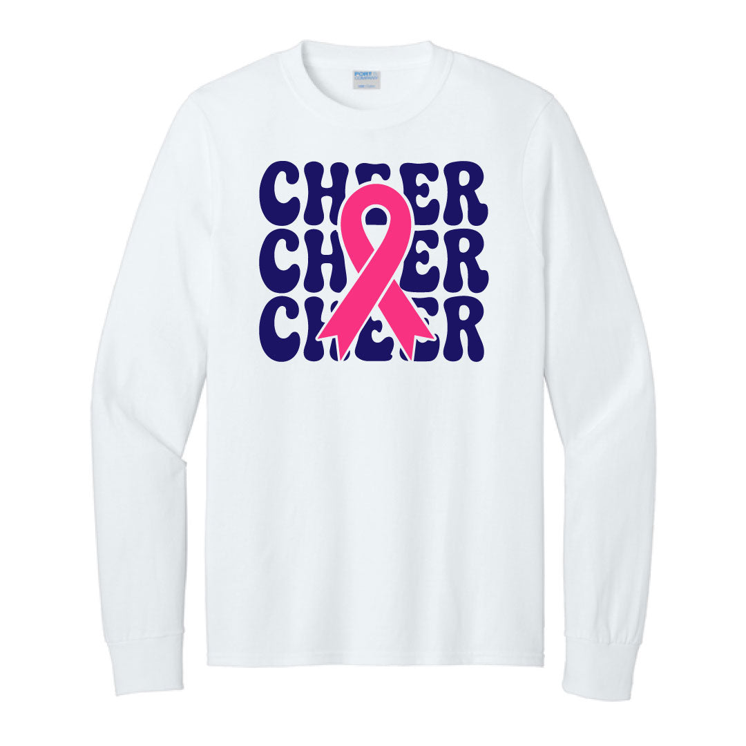 Westport PAL Cheer Pink Cotton Long Sleeve Logowear Westport PAL Cheer Youth S