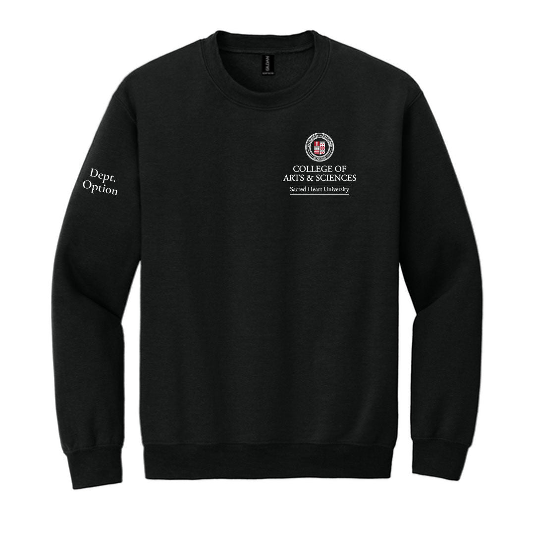 SHU College of Arts & Sciences Crewneck Sweatshirt Logowear SHU College of Arts & Sciences Black Adult S