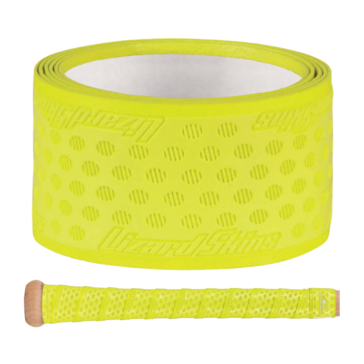 Lizard Skins DSP Ultra Bat Grip-Solid Accessories Lizard Skins Neon Yellow 1.1mm