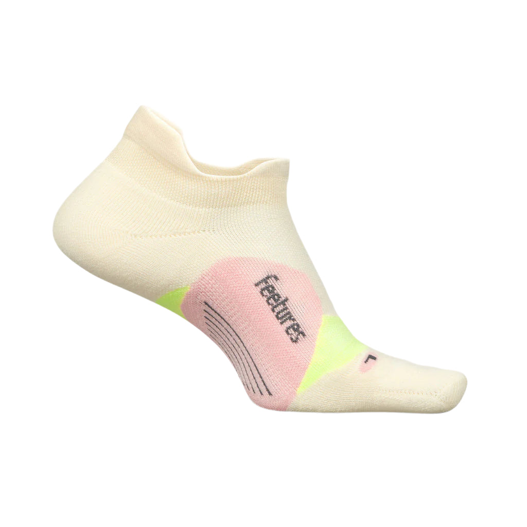 Feetures Elite Light Cushion No Show Tab Apparel Feetures Sandy Melon Small