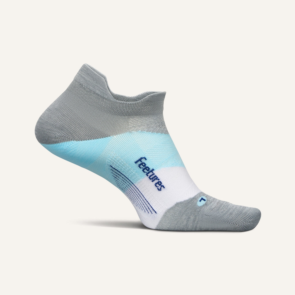 Feetures Elite Ultra Light No Show Tab Apparel Feetures Gray Sky Small