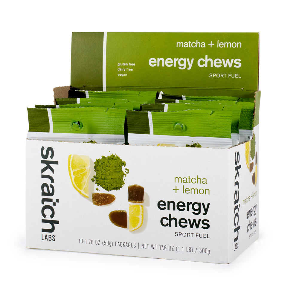 Skratch Energy Chews Hydration Skratch Labs Lemon + Green Tea
