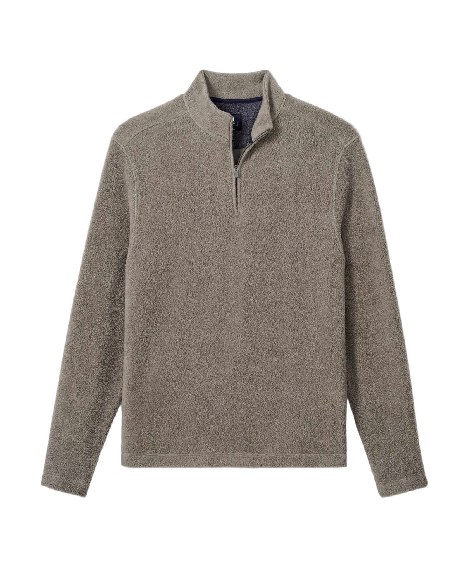 Johnnie-O Men's Dion Sherpa 1/4 Zip Pullover Apparel Johnnie-O Concrete Small