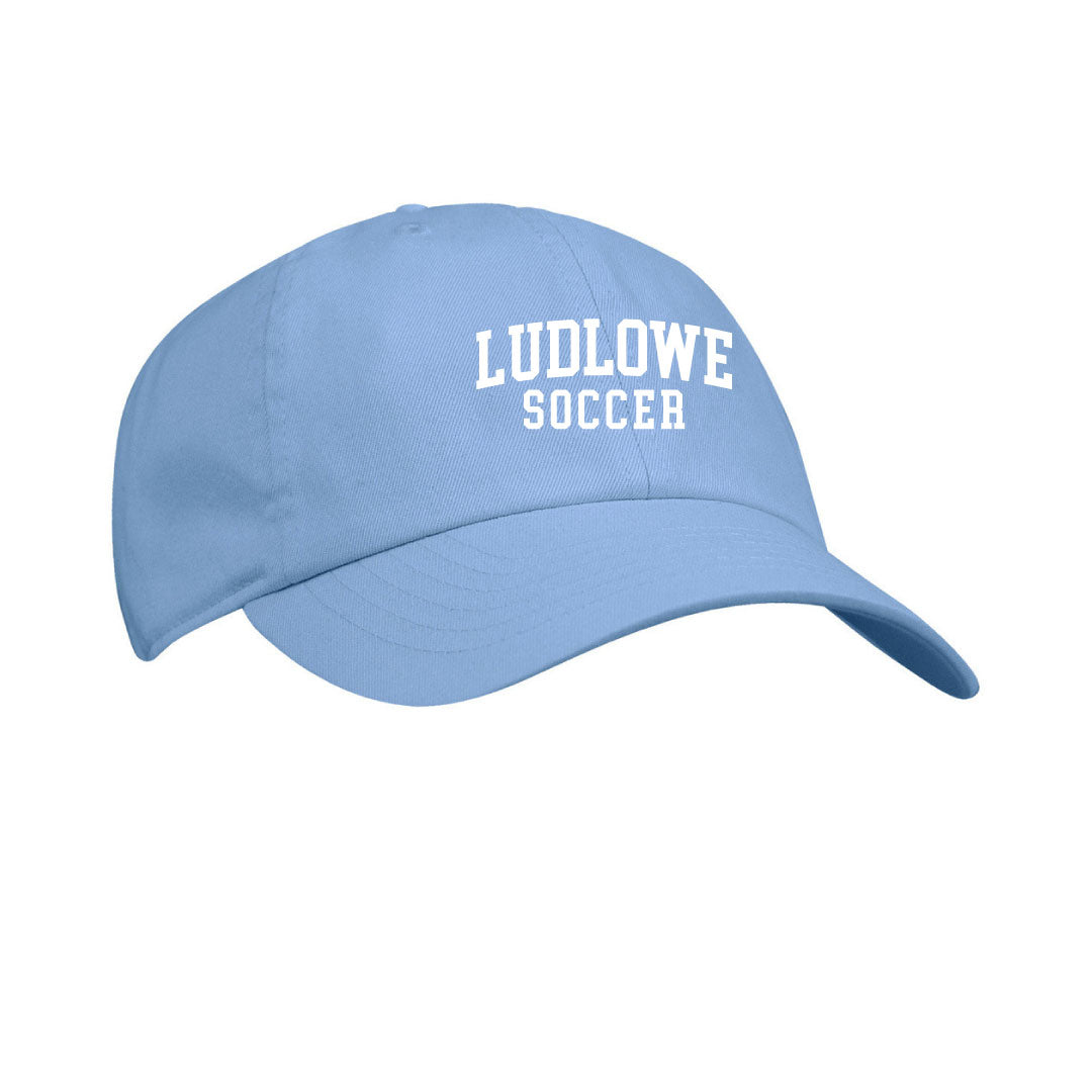 Ludlowe Girls Soccer Baseball Hat Logowear Fairfield Ludlowe Girls Soccer Columbia