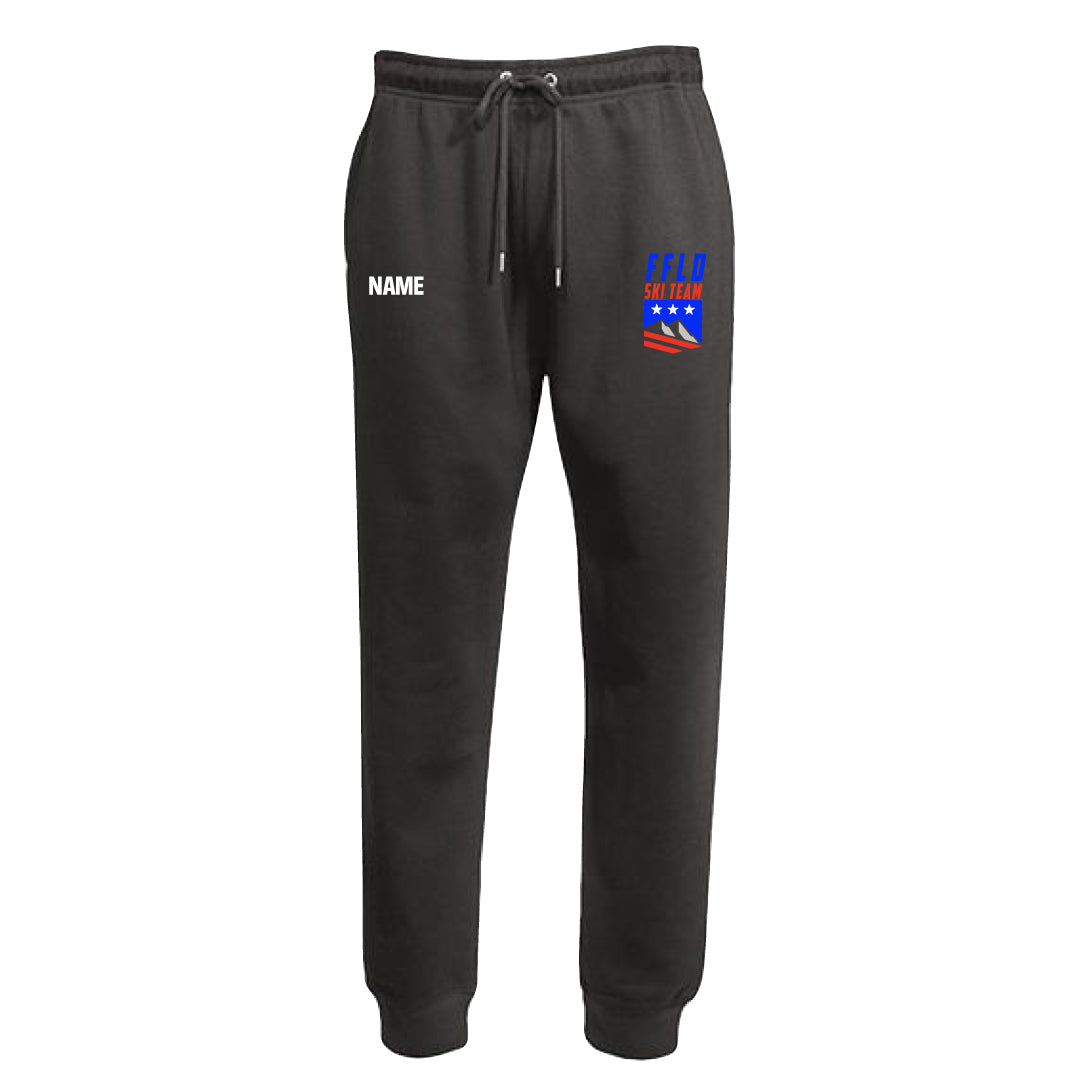 Fairfield Ski Team Unisex Joggers Logowear Fairfield Ski Black Adult XS