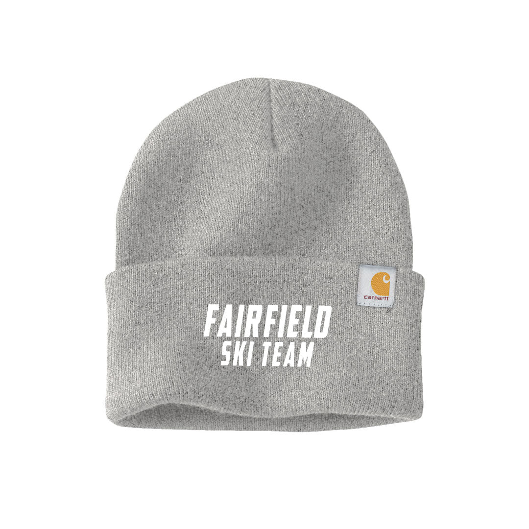 Fairfield Ski Team Carhartt Beanie Logowear Fairfield Ski Grey