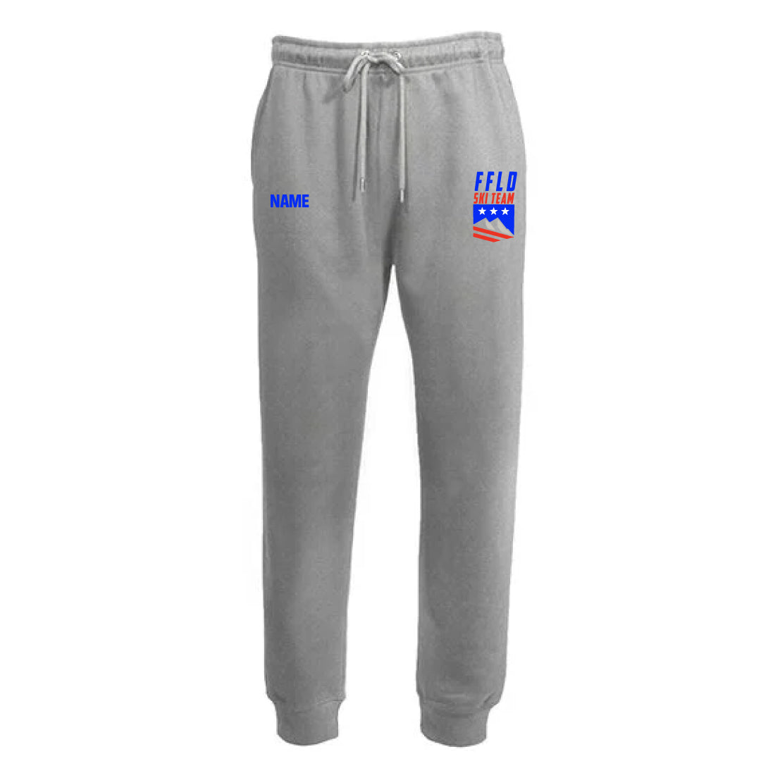 Fairfield Ski Team Unisex Joggers Logowear Fairfield Ski Grey Adult XS