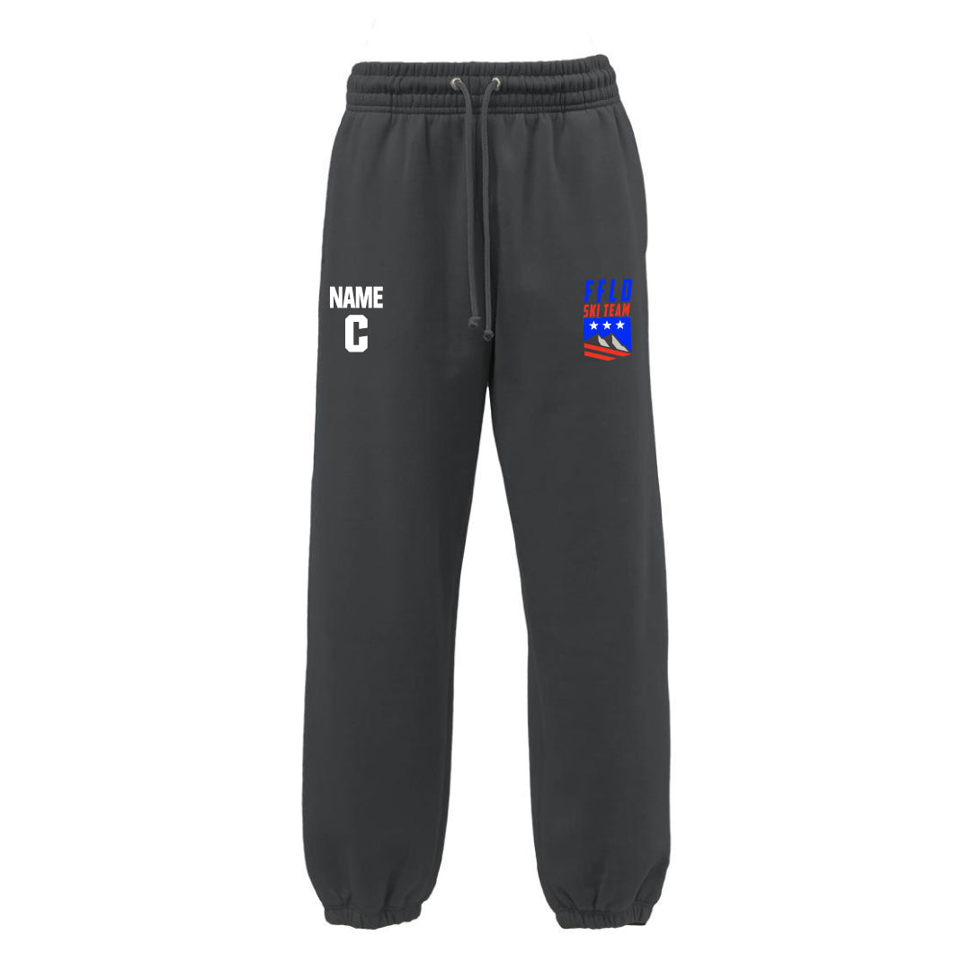 Fairfield Ski Team Ladies Fit Sweatpants Logowear Fairfield Ski Black Ladies XS