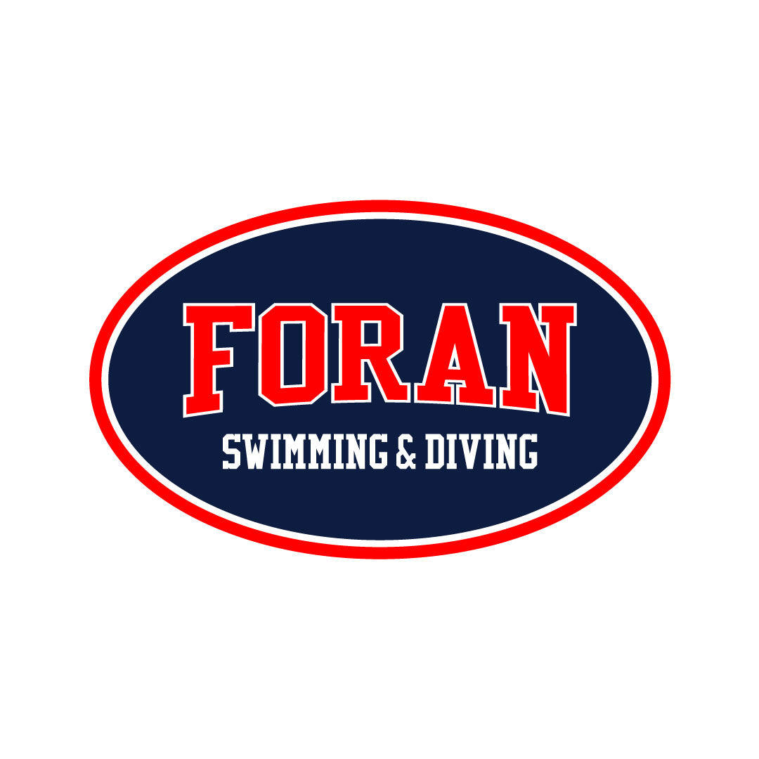 Foran Girls Swim & Dive Sticker Logowear Foran Girls Swim