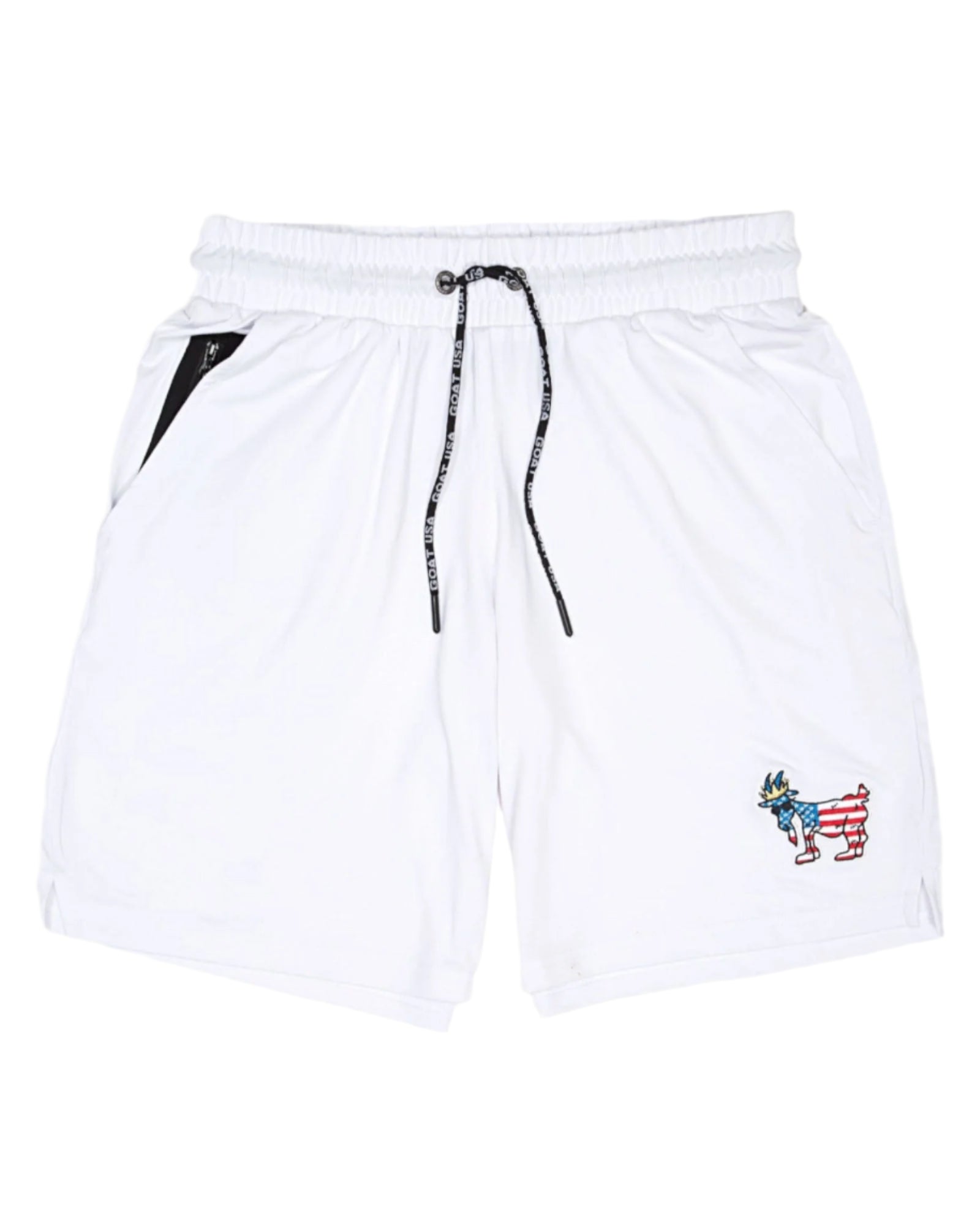 Goat USA Men's Relaxed Knit Shorts Apparel Goat USA White Heather Free Men's Small