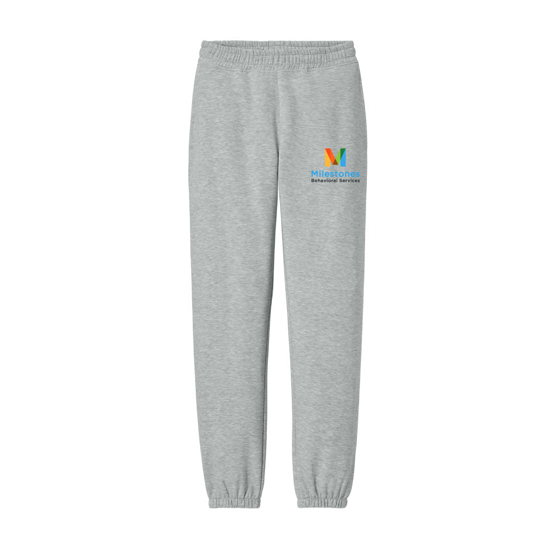 Milestones Joggers Logowear Milestones Behavioral Services Grey Youth S